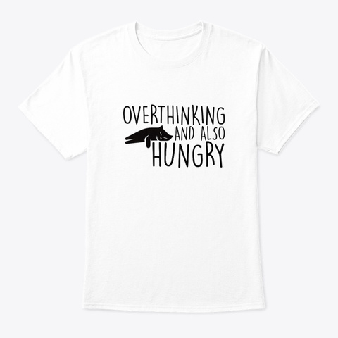 Overthinking And Also Hungry Cat Lover