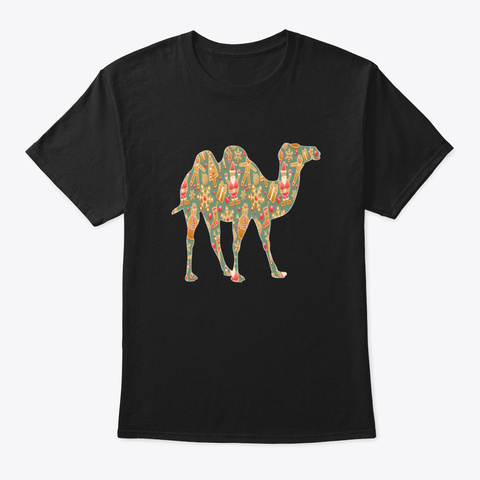 Camel 66 Black T-Shirt Front