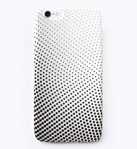 Dotted Design Phone Case For I Phone Standard Camiseta Front