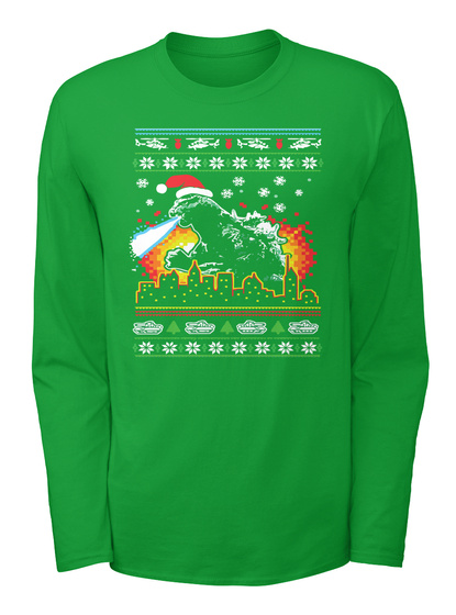 Godzilla Christmas Sweater