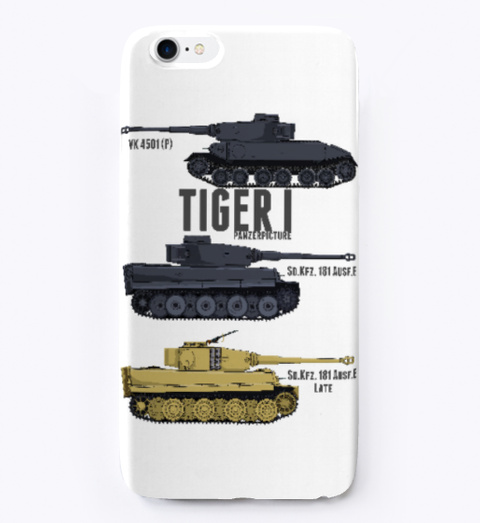 Tiger I Tigers Phone Case Standard Maglietta Front