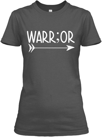 Warr;Or Charcoal T-Shirt Front