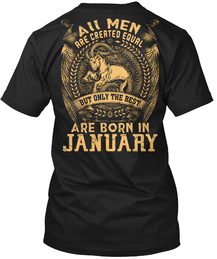 January Birthday - Born in January Unisex Tshirt
