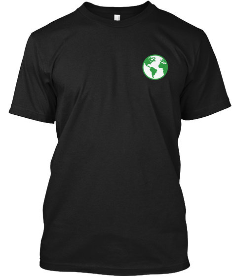 Adventure And Travel  Black T-Shirt Front
