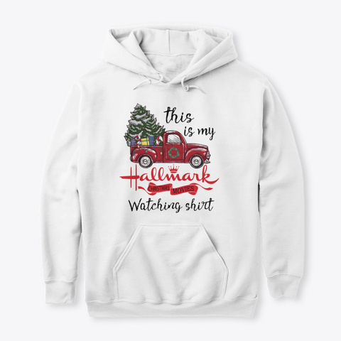 This Is My Hallmark Christmas T Shirt White T-Shirt Front