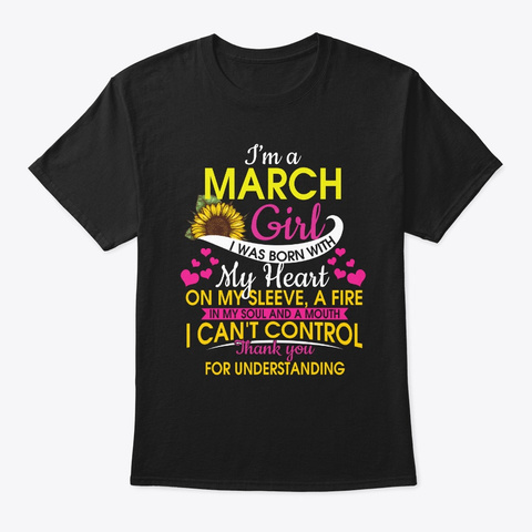 I'm A March Girl Mouth Can't Control
