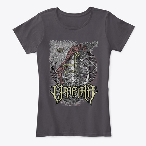 I, Pariah Woman's Tee Heathered Charcoal  T-Shirt Front