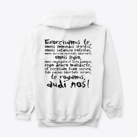 Super Natural : Protect And Exorcise  Arctic White Camiseta Back