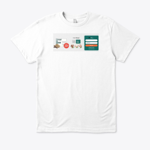 Fortamin White T-Shirt Front