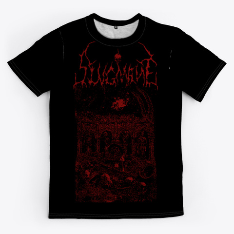 Slvgmane Hale Black T-Shirt Front