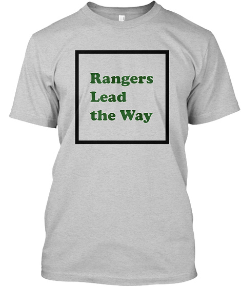rangers lead the way shirt
