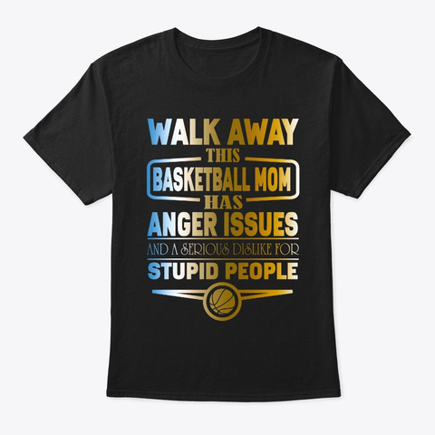 Basketball Mom Basketball Christmas 2019 Black T-Shirt Front