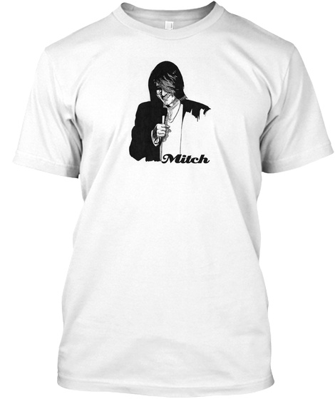 Mitch White T-Shirt Front
