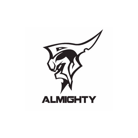 Almighty Knight White áo T-Shirt Front