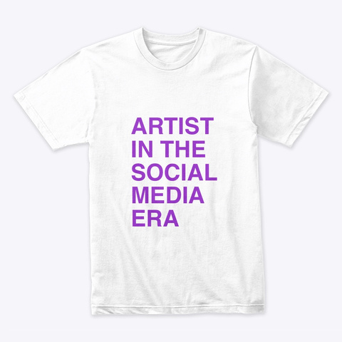 Artist Coaching White T-Shirt Front
