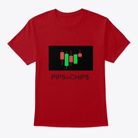 Pips = Chips Red T-Shirt Front