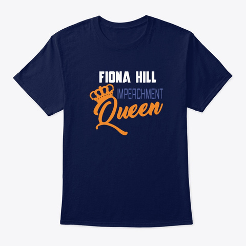 Fiona Hill T Shirt Navy T-Shirt Front