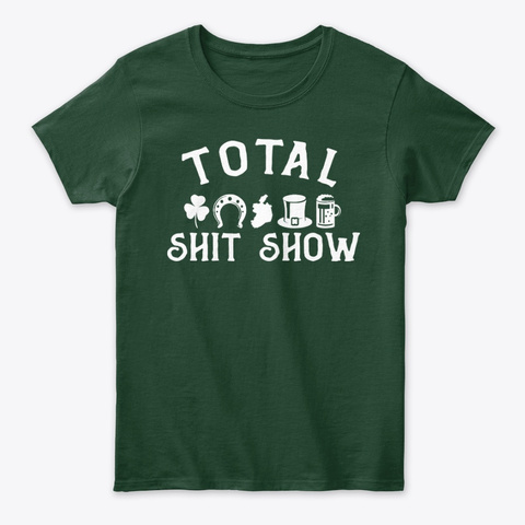 Irish ancestry Total Shit Show Unisex Tshirt