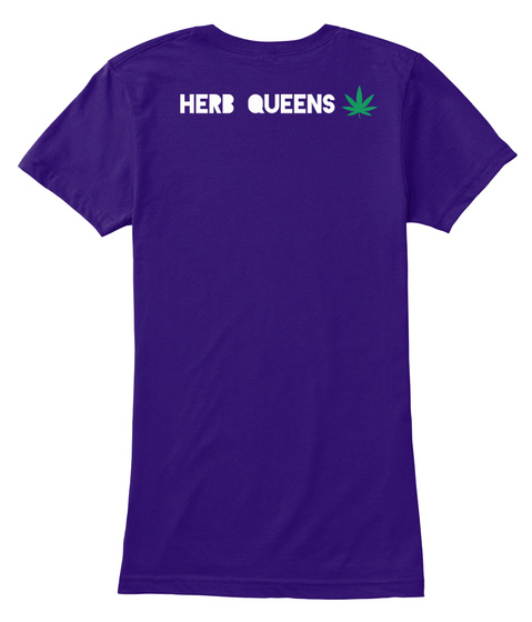 Herb Queens Purple T-Shirt Back