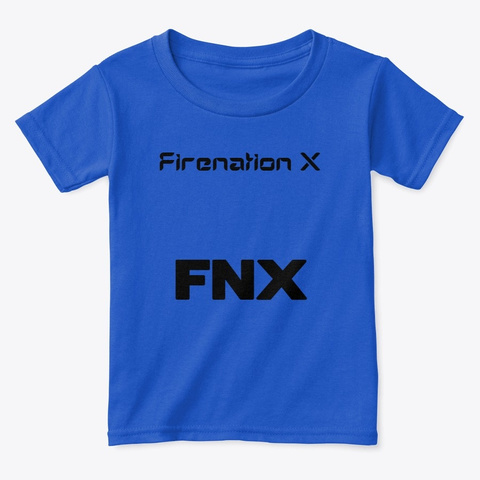 Firenation X Kids Royal  T-Shirt Front