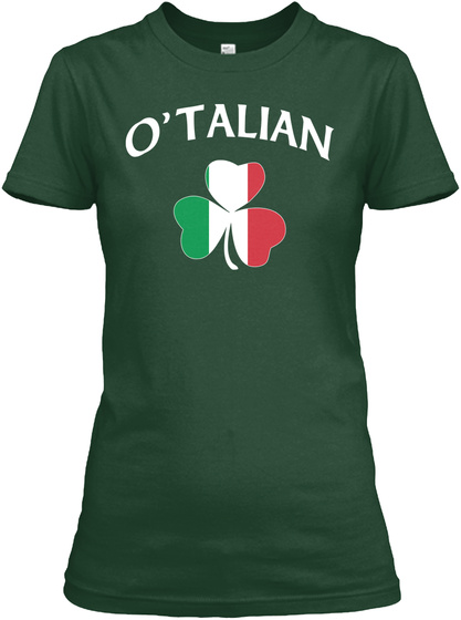 O'talian  Forest Green T-Shirt Front