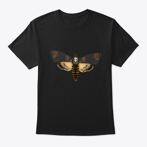 Death's Head Hawkmoth Black T-Shirt Front