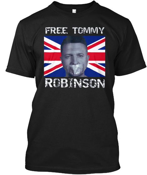 tommy robinson t shirt Shop Clothing 