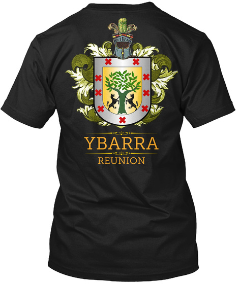 Ybarra Reunion Black T-Shirt Back