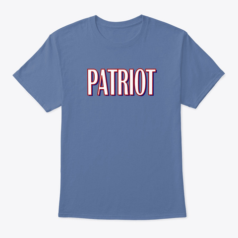 Patriot Denim Blue T-Shirt Front