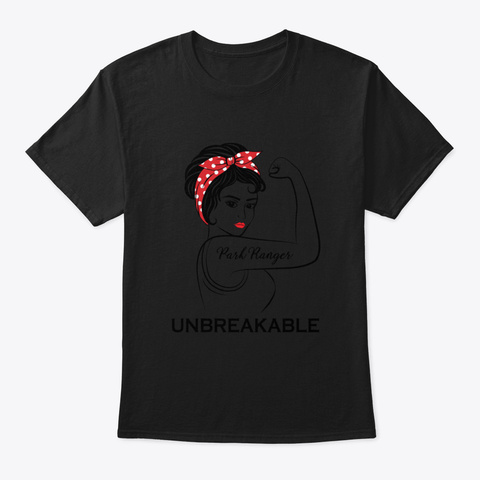 Pastry Chef Unbreakable Black T-Shirt Front