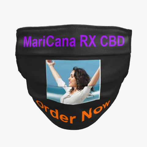 Mari Cana Rx Cbd Oil: Reviews Benefits! Black Camiseta Front