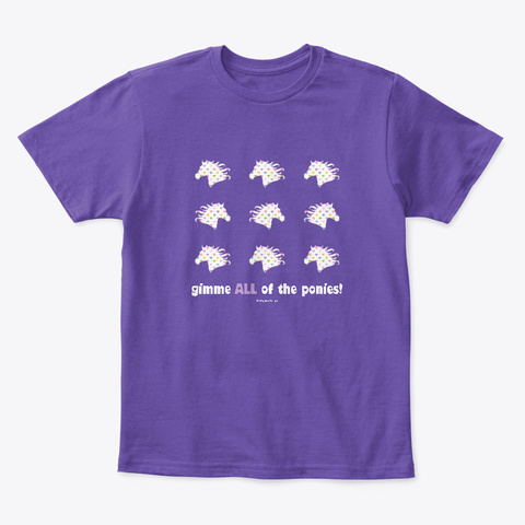 Gimme Purple  T-Shirt Front