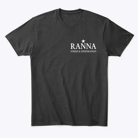 Ranna Black T-Shirt Front