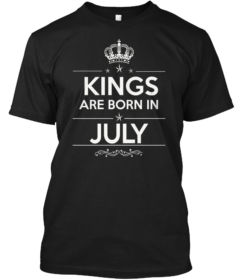 born in july Unisex Tshirt