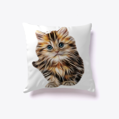 Persian Cats Pillow Cases Cover White Camiseta Front