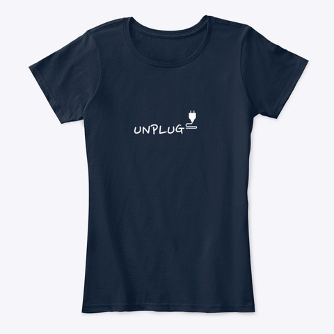 Unplug Womens T-shirt