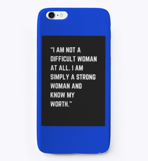 Women Are Queens Phonecase And Mug 2020 Royal Blue T-Shirt Front