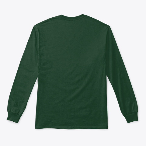 Poodle Ugly Christmas Sweater Poodle Lov Forest Green Camiseta Back