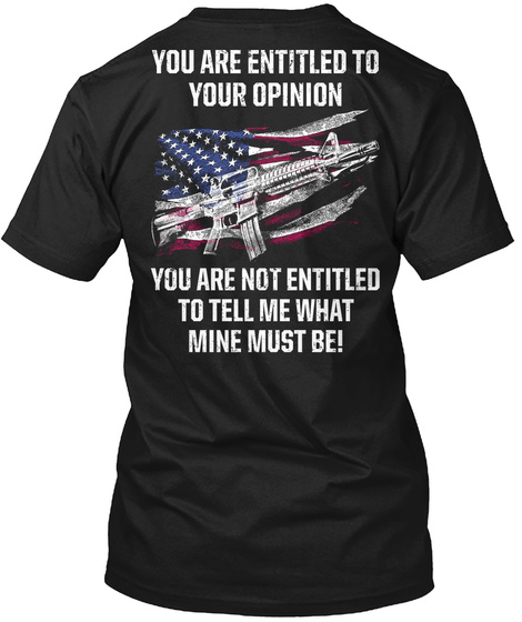 Patriotic - You Are Entitled M 0043