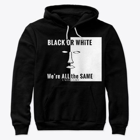 Unity Hoodie Black Kaos Front