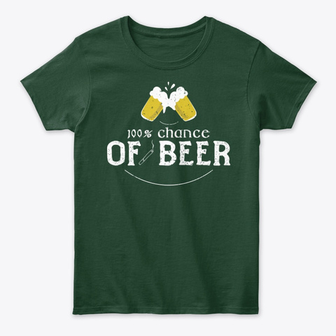 St Patricks day beer forecast Unisex Tshirt