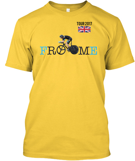 Tour 2017 Froome Daisy T-Shirt Front