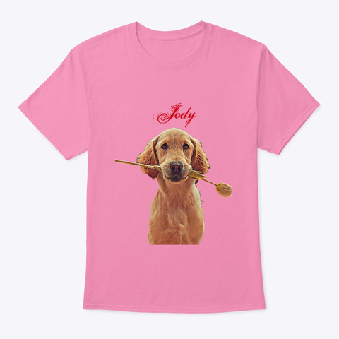Costumized Pet Memorial Pink T-Shirt Front