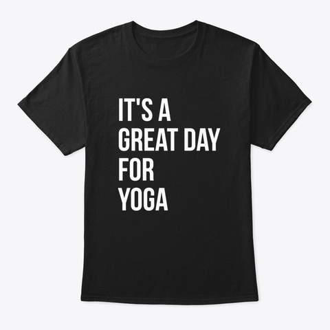 Yoga Teacher 055 Bw Black T-Shirt Front