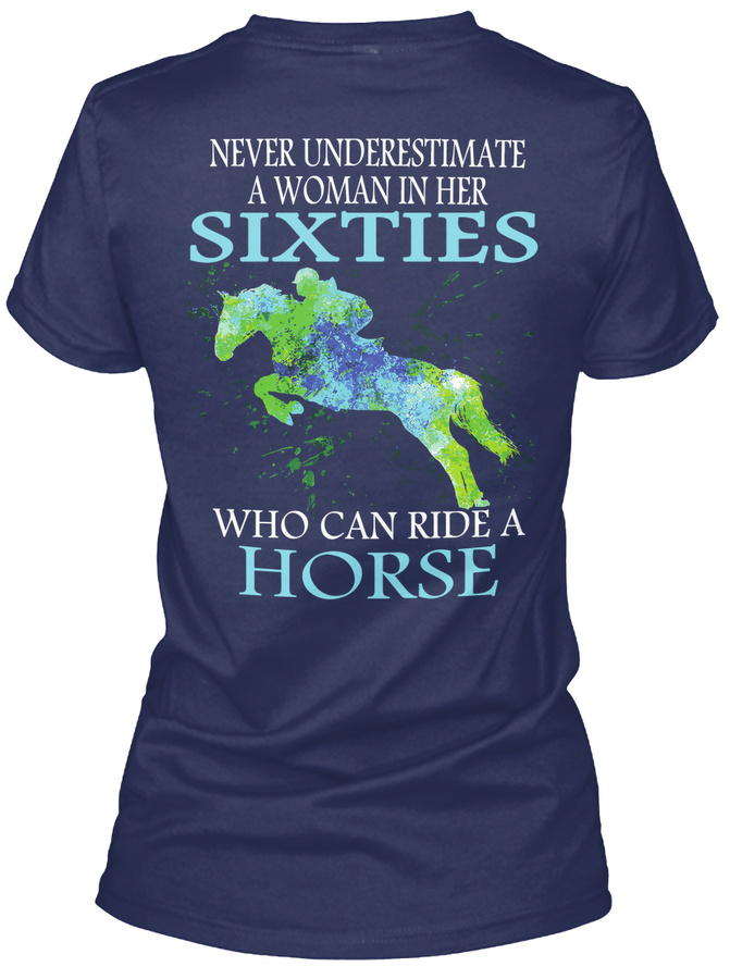 Never Horse Sixties Unisex Tshirt