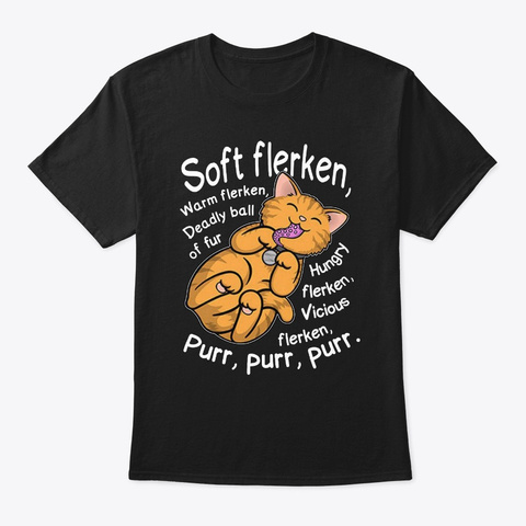 Soft Flerken Black T-Shirt Front