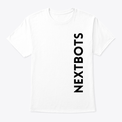 Nextbots Merch White T-Shirt Front