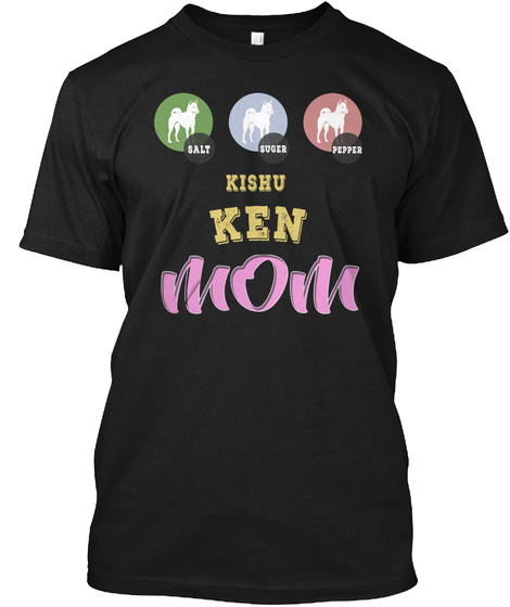 Kishu Ken Mom Love Dogs T Shirts