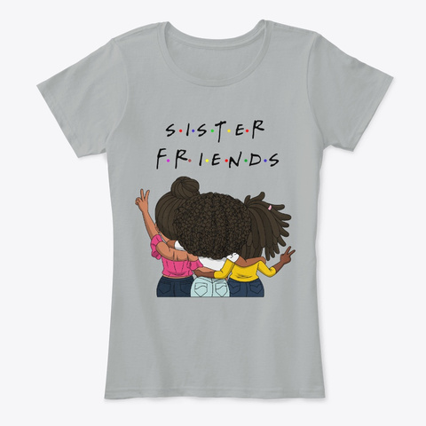 Sister Friends Afro Hairstyle Apparel
