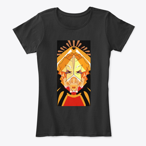 Queen Of Galaxy Black T-Shirt Front